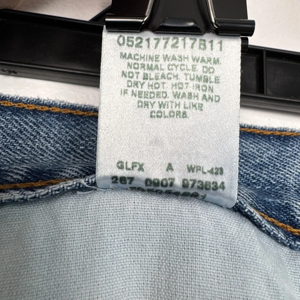 Levis 505 Regular Fit Mens Jeans W38 L30 Light Wash Blue Straight Leg Cotton